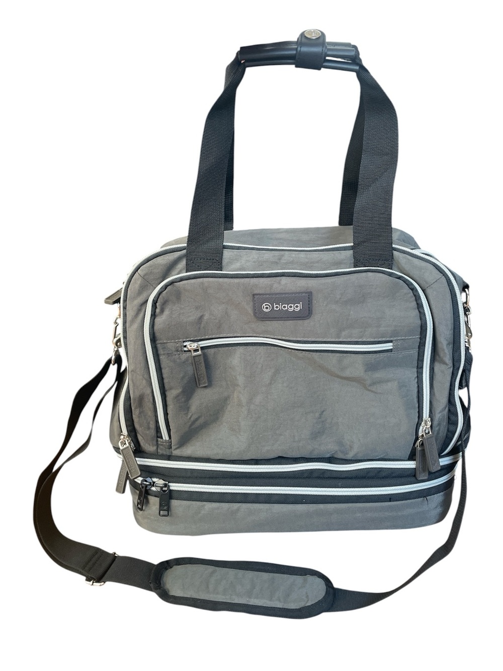 Biaggi Zipsak Boost Carry On Under Seater Bag Luggage Wheels